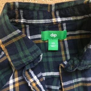 Flannel button up shirt